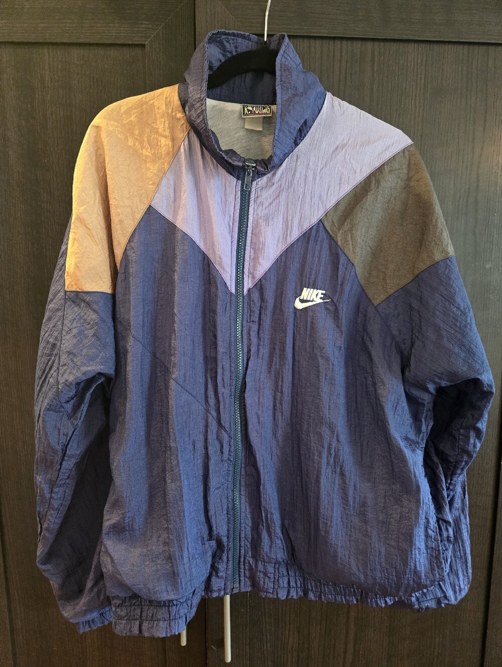 Vintage 90s Nike K. Young International Windbreaker - Size L/XL